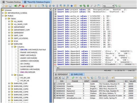 create database in mssql with razorsql