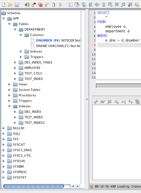 razorsql db2sql stored procedure duplicate constraint name