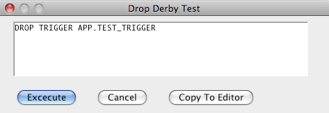 Derby Drop Trigger