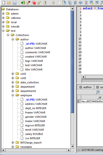 MongoDB Database Browser for Windows, Mac, and Linux