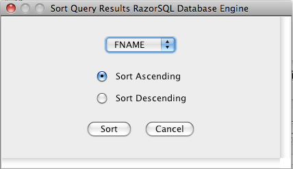 razorsql mysql database to zip file