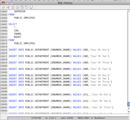 razorsql query scheduler