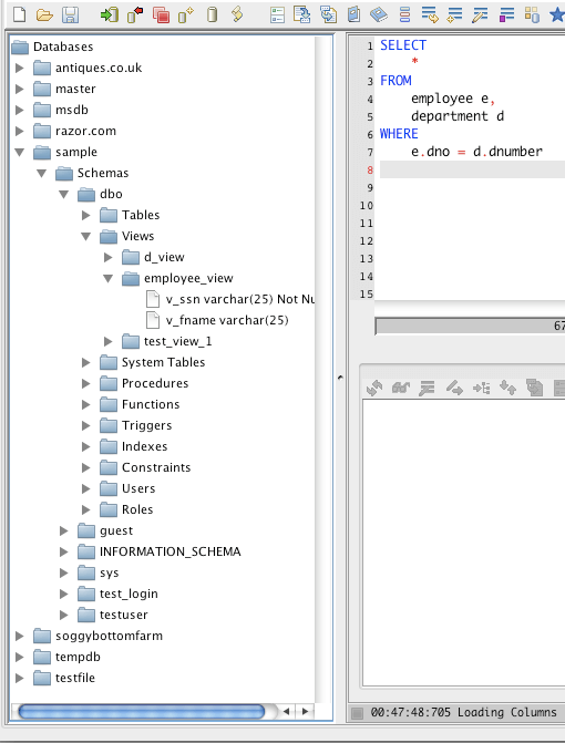 how to use ms sql on mac