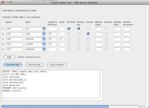 SQL Server GUI for Mac, Windows, and Linux