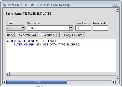 Db2 Change Column Type Of Db2 Database Table Columns Via The Alter Table  Command