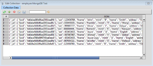 razorsql mongodb