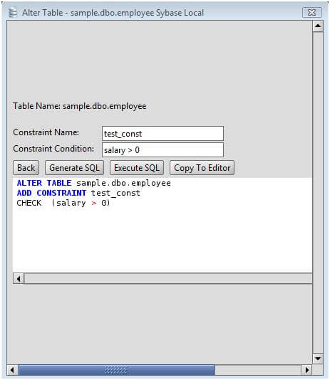 redshift alter table remove constraint