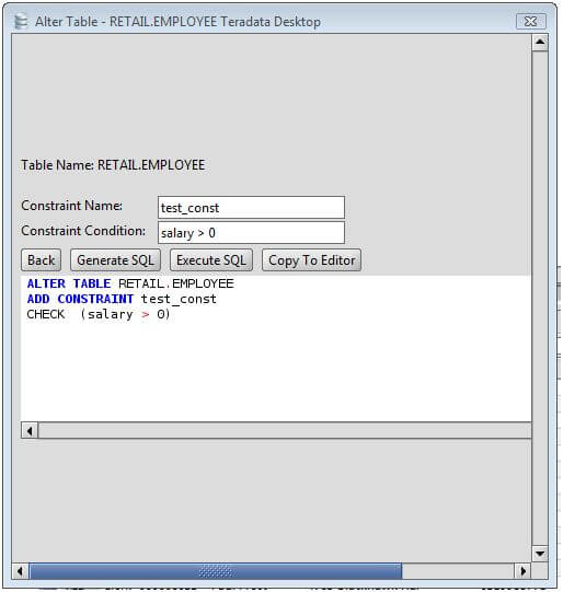 teradata database for mac