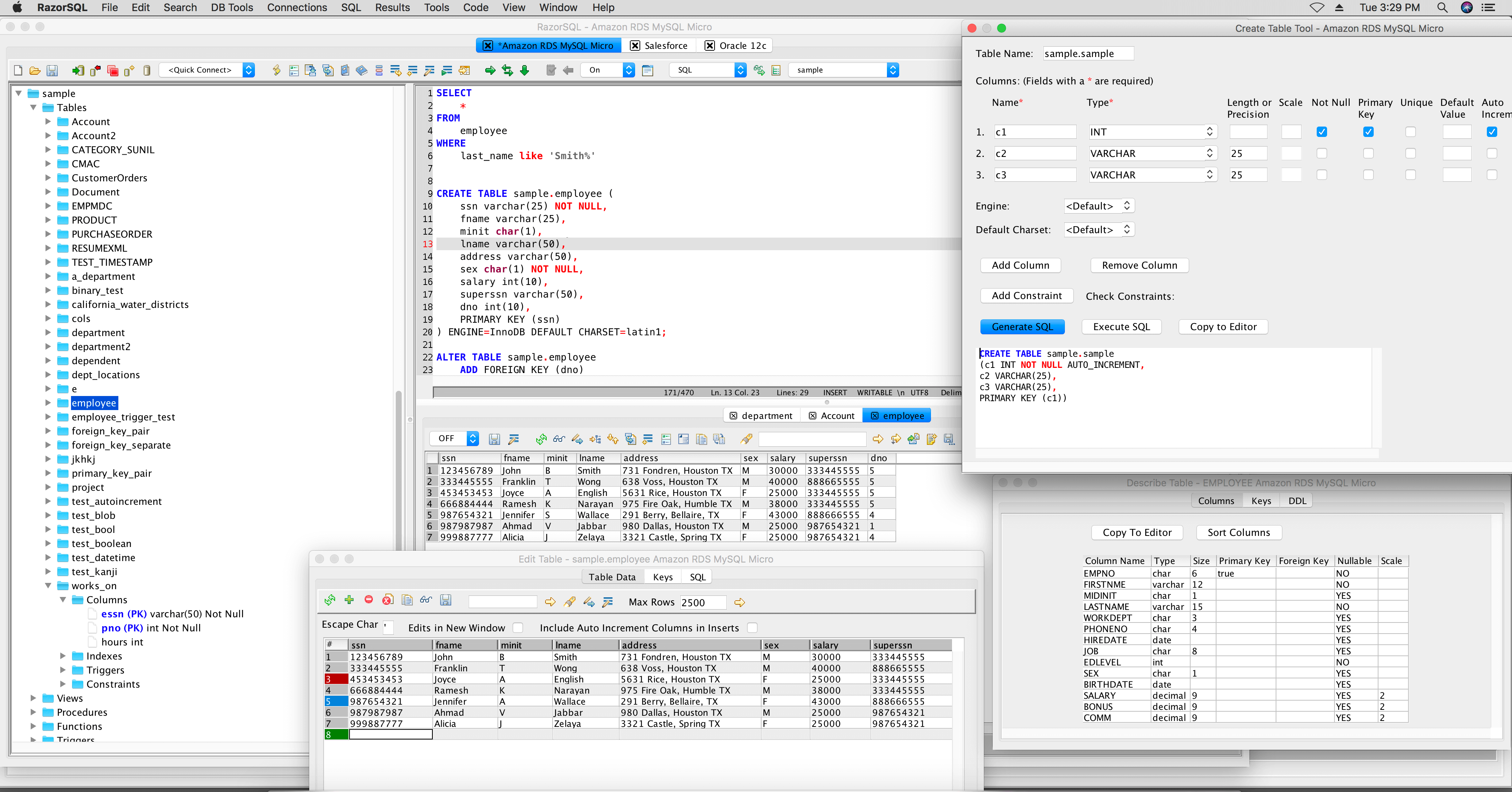 razorsql teradata ldap